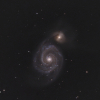 M51 - Galaxie du Tourbillon au Maksutov 127